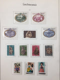 Liechtenstein 1972/77 Used Incl.Sheets (Apx 120) EP1627