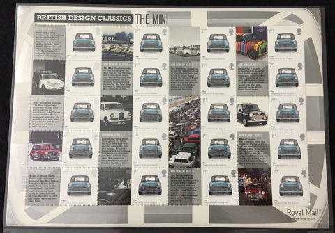 GB 2009 British Design Classics Smiler Sheet Apr1481