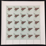 Lundy 1962 Anti Malaria Wildlife Sheets MNH x 6 UK313