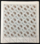 Lundy 1954/55 Millenary Wildlife Triangulars Sheets MNH x 14 UK314