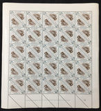 Lundy 1954/55 Millenary Wildlife Triangulars Sheets MNH x 14 UK314