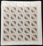 Lundy 1954/55 Millenary Wildlife Triangulars Sheets MNH x 14 UK314