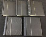 Lighthouse Black Two Ring Binders x 5 K904  4,5kg