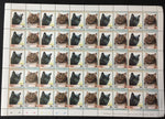 TUVALU CATS Sheets x 8 MNH(400 Stamps) (BLK20)