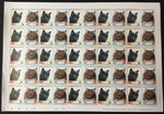 TUVALU CATS Sheets x 8 MNH(400 Stamps) (BLK20)