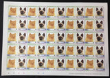 TUVALU CATS Sheets x 8 MNH(400 Stamps) (BLK20)