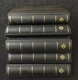 Lighthouse Black Two Ring Binders x 5 K904  4,5kg