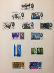Great Britain 1960s M&U Collection on 25+Pages(Apx 150 Items) UK1831