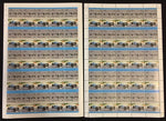 TUVALU Cars Automobiles Sheets x 16(800 Stamps)MNH.( BLK31)