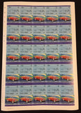 TUVALU Cars Automobiles Sheets x 16(800 Stamps)MNH.( BLK31)