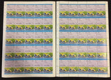 TUVALU Cars Automobiles Sheets x 16(800 Stamps)MNH.( BLK31)