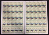 TUVALU Cars Automobiles Sheets x 16(800 Stamps)MNH.( BLK31)