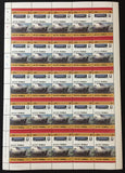 TUVALU TRAINS 400 Stamps Locomotives Sheets of 50 MNH x 8( BLK34 )