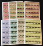 Tuvalu Racing Cars Vehicles MNH Sheets x 8 (400 Stamps) BLK35