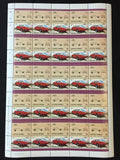 Tuvalu Racing Cars Vehicles MNH Sheets x 8 (400 Stamps) BLK35