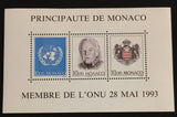 MONACO 1991/3 Red Cross Royalty Mini Sheets x 5 MNH (BLK25)
