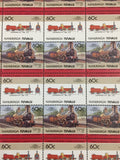 TUVALU Trains Sheets MNH (200 Stamps) (BLK41)