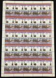 TUVALU Trains Locomotives Sheets x 12 MNH (600 Stamps) (BLK37 )