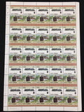 TUVALU Trains Locomotives Sheets x 12 MNH (600 Stamps) (BLK37 )