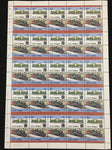 TUVALU Trains Locomotives Sheets x 12 MNH (600 Stamps) (BLK37 )