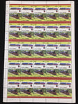 TUVALU Trains Locomotives Sheets x 12 MNH (600 Stamps) (BLK37 )