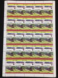 TUVALU Trains Locomotives Sheets x 12 MNH (600 Stamps) (BLK37 )