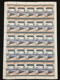 TUVALU Locomotives Trains Sheets x 10 (500 Stamps) MNH BLK44