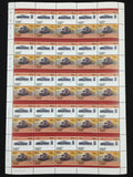 TUVALU Locomotives Trains Sheets x 10 (500 Stamps) MNH BLK44