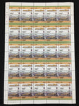 TUVALU Locomotives Trains Sheets x 10 (500 Stamps) MNH BLK44