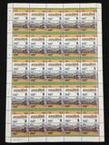 TUVALU Locomotives Trains Sheets x 10 (500 Stamps) MNH BLK44