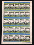 TUVALU Locomotives Trains Sheets x 10 (500 Stamps) MNH BLK44