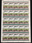 TUVALU Locomotives Trains Sheets x 10 (500 Stamps) MNH BLK44