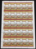 TUVALU Trains Locomotives Sheets x 8 MNH(400 Stamps) (BLK40)