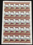 TUVALU Trains Locomotives Sheets x 8 MNH(400 Stamps) (BLK40)