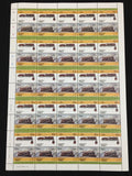 TUVALU Trains Locomotives Sheets x 8 MNH(400 Stamps) (BLK40)