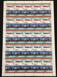 TUVALU Trains Locomotives Sheets x 8 MNH(400 Stamps) (BLK40)