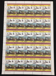 TUVALU Trains Locomotives Sheets x 8 MNH(400 Stamps) (BLK40)