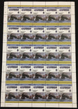 TUVALU Trains Locomotives Sheets x 8 MNH(400 Stamps) (BLK40)