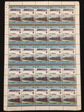 TUVALU Trains Locomotives MNH x 8 Sheets(400 Stamps) BLK39 )