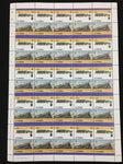 TUVALU Trains Locomotives MNH x 8 Sheets(400 Stamps) BLK39 )
