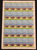 TUVALU Cars Automobiles Sheets x 14(700 Stamps) BLK38
