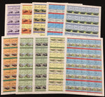 TUVALU Cars Automobiles Sheets x 10 MNH(500 Stamps)BLK45
