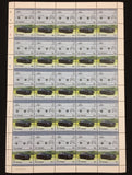 TUVALU Cars Automobiles Sheets x 10 MNH(500 Stamps)BLK45