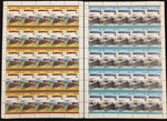 TUVALU TRAINS Sheets x 20 MNH(1000 Stamps) )BLK42