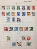 Denmark 1870s/1940s MH Used Collection(Apx 110 Items) UK3836