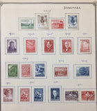 Denmark 1870s/1940s MH Used Collection(Apx 110 Items) UK3836