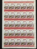 TUVALU Cars Motor Vehicles MNH Sheets x 13(650 Stamps) BLK46