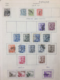 Spain 1860s/1950s MH Used Collection on Pages(Apx 150+Items) UK3837