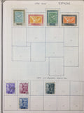 Spain 1860s/1950s MH Used Collection on Pages(Apx 150+Items) UK3837
