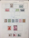 Spain 1860s/1950s MH Used Collection on Pages(Apx 150+Items) UK3837
